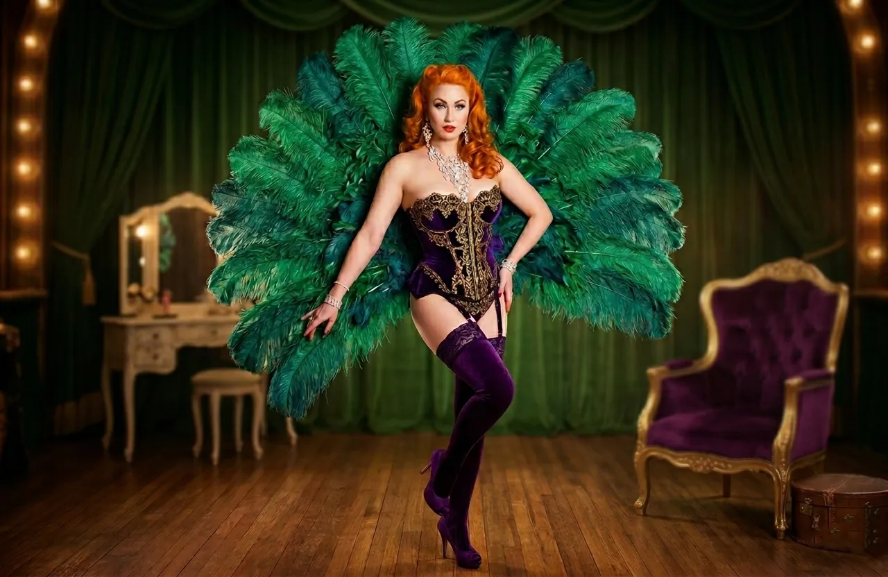 Progetto fotografico burlesque